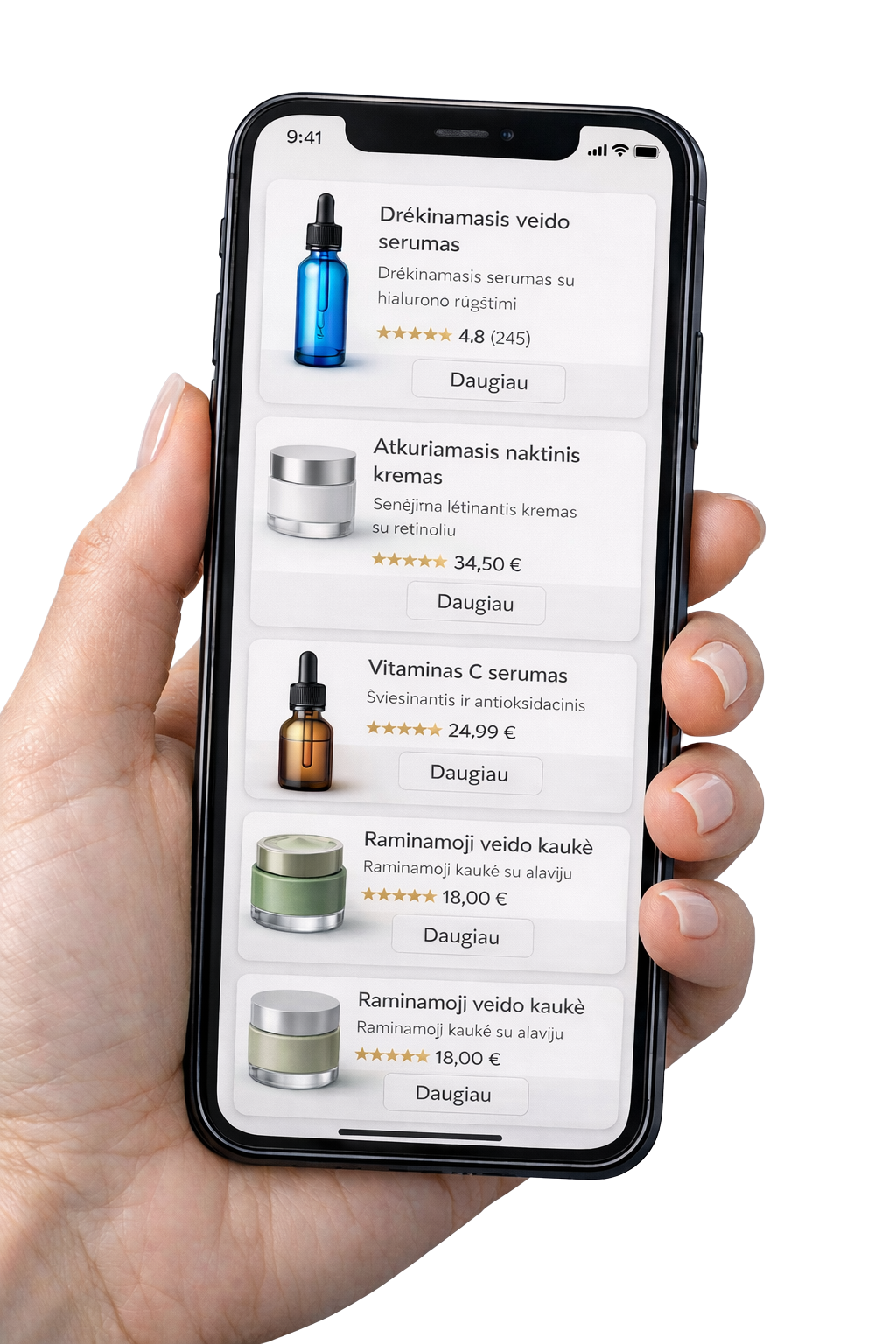 Išmanios Produktų Rekomendacijos